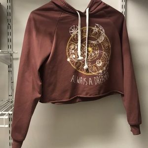 Rue 21 *NEVER WORN* cropped hoodie